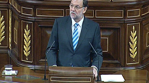 Mariano Rajoy, en el Congreso