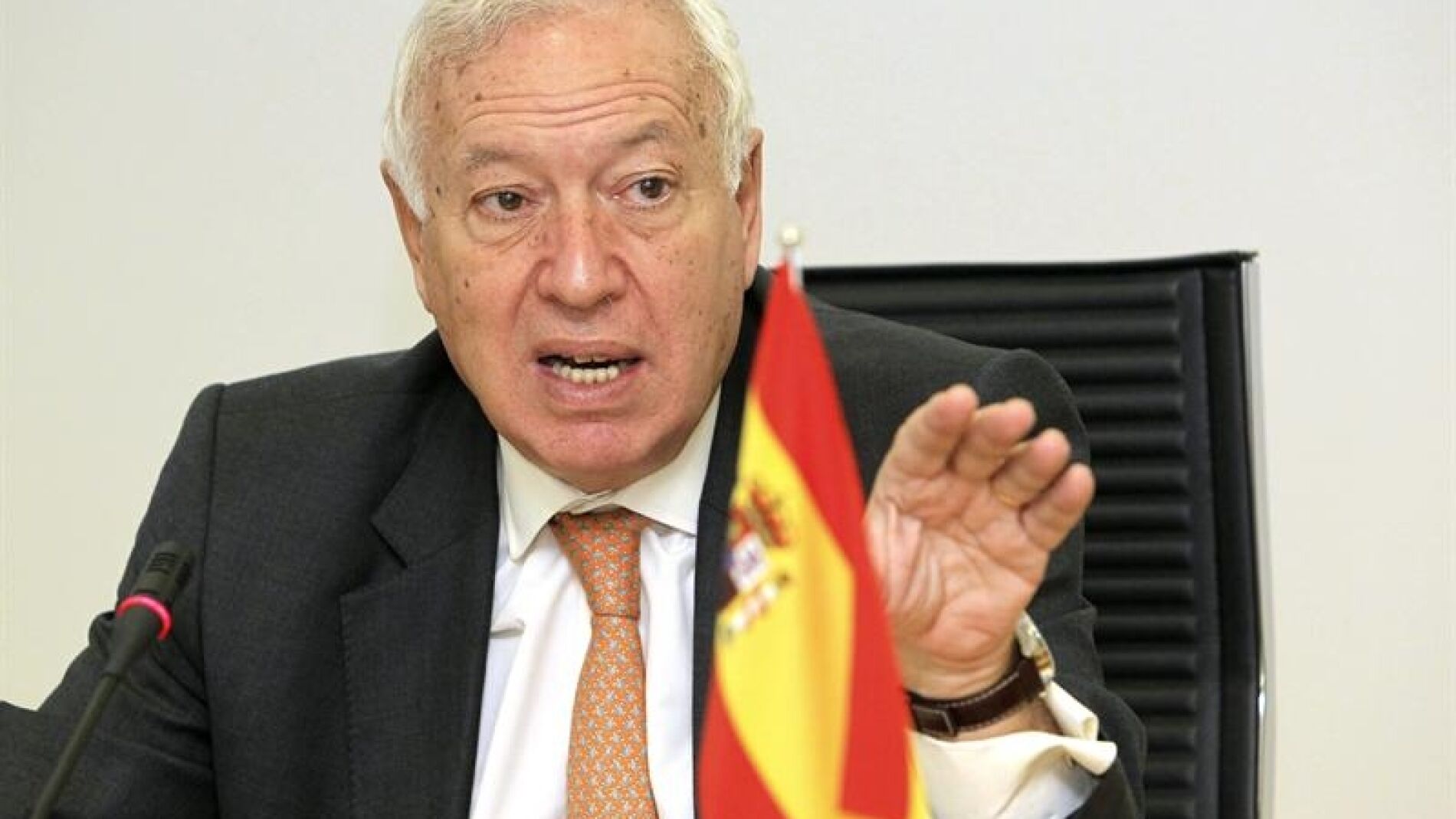 El ministro espa&ntilde;ol de Asuntos Exteriores, Jos&eacute; Manuel Garc&iacute;a-Margallo.
