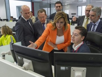 Susana Díaz, en un acto del PSOE.