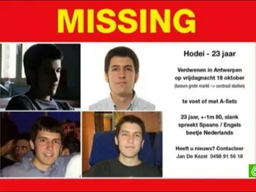 Imputan a un joven marroquí por la desaparición de Hodei Egiluz en Bélgica Imputan a un joven marroquí por la desaparición de Hodei Egiluz en Bélgica