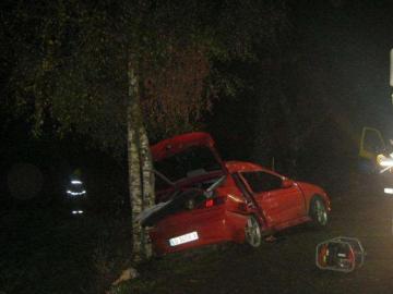 Accidente ocurrido en Ordes (La Coruña)