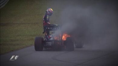 2013, el año gafe de Webber