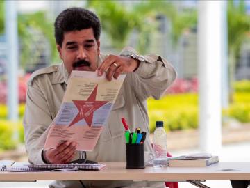 Nicolás Maduro, presidente de Vanezuela