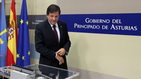 El presidente del Principado, Javier Fern&aacute;ndez