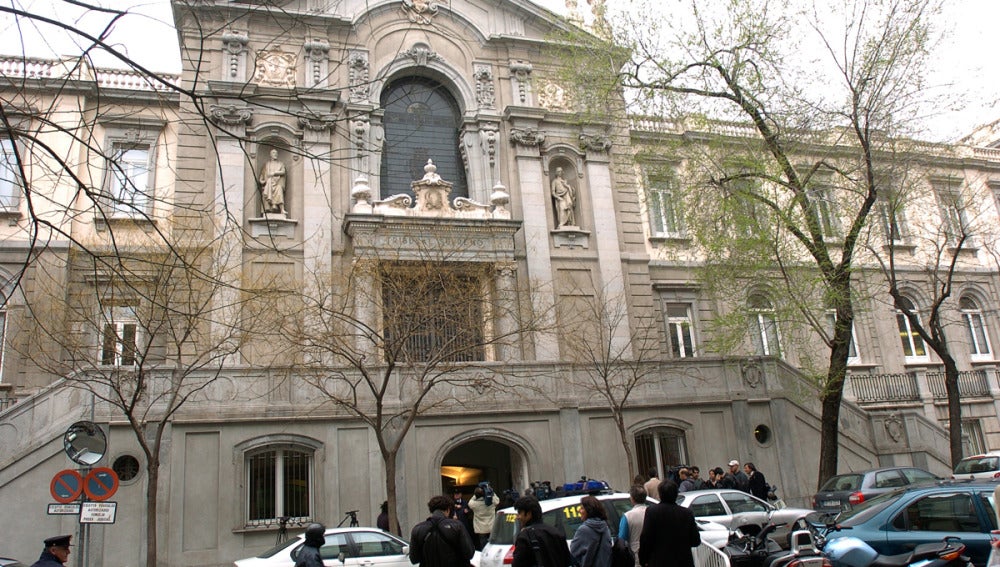 Fachada del Tribunal Supremo
