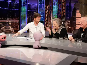 Juan Echanove y María Galiana en El Hormiguero 3.0 Juan Echanove y María Galiana en El Hormiguero 3.0