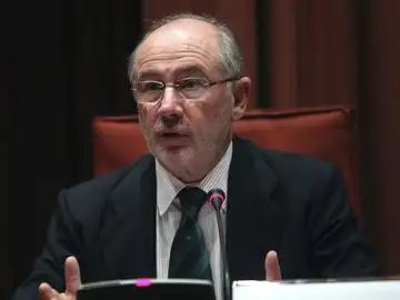 Rato comparece en el parlamento catalán ante la comisión de la banca Rato comparece en el parlamento catalán ante la comisión de la banca