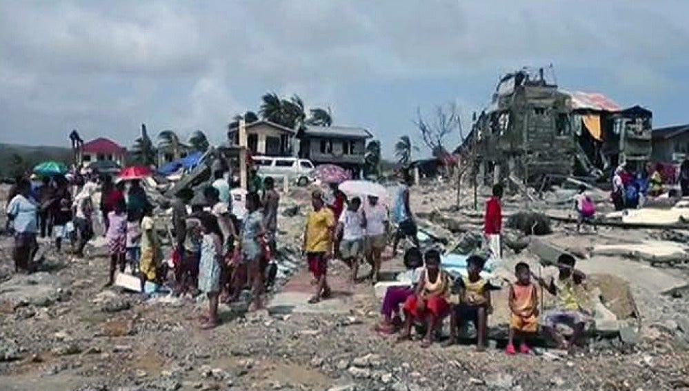 Tifón Yolanda en Filipinas