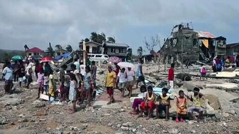Tif&oacute;n Yolanda en Filipinas