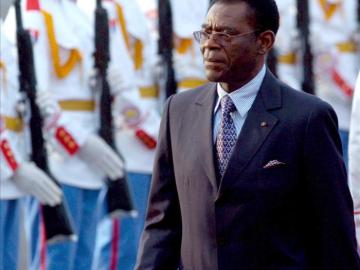 Teodoro Obiang, presidente del régimen en Guinea Ecuatorial