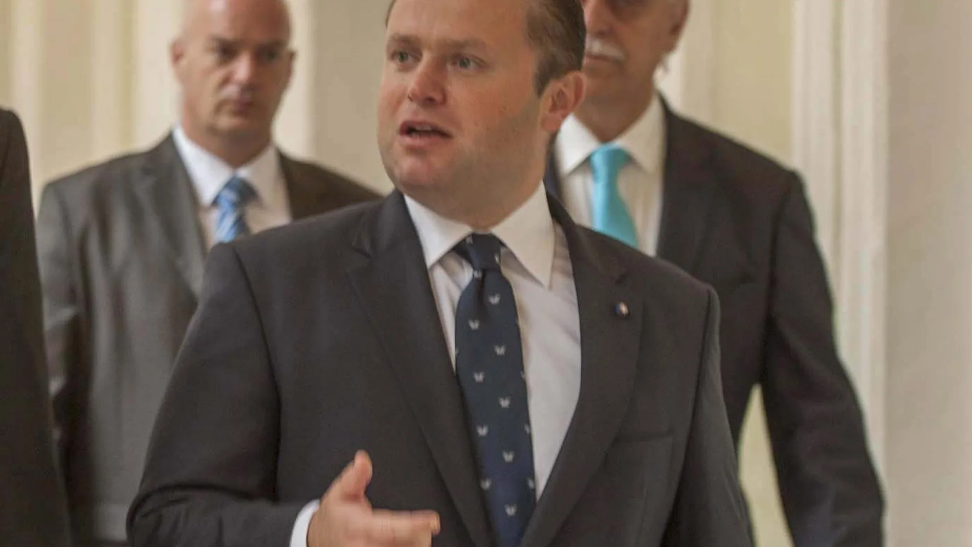 El primer ministro maltés, Joseph Muscat El primer ministro maltés, Joseph Muscat