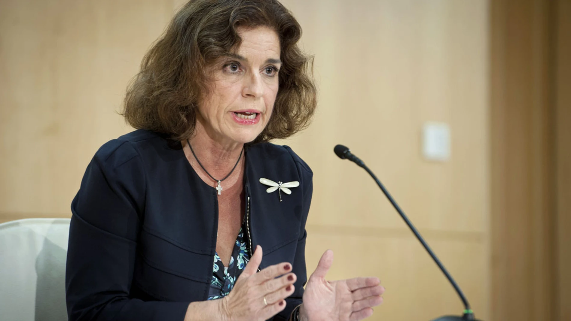 Ana Botella en rueda de prensa Ana Botella en rueda de prensa