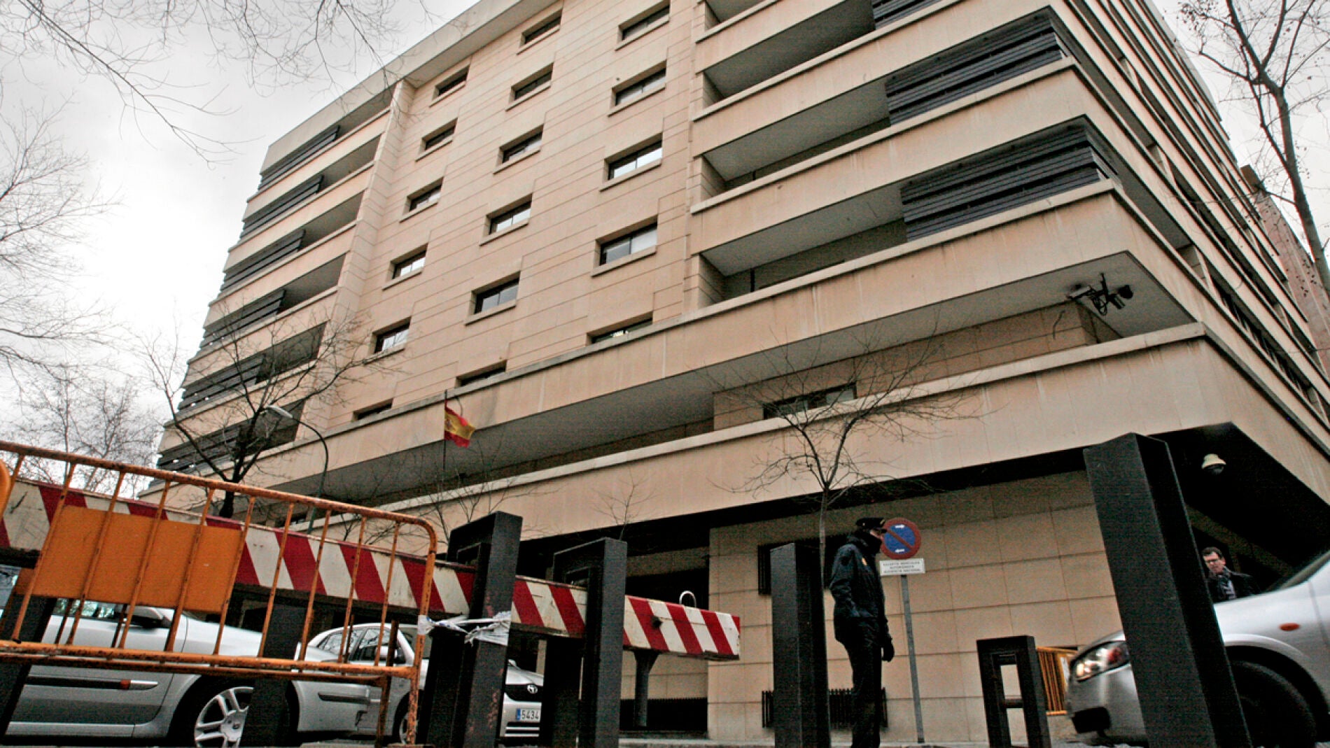 Fachada de la Audiencia de Madrid