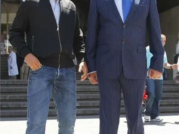 José Fernando junto a su padre José Ortega Cano José Fernando junto a su padre José Ortega Cano