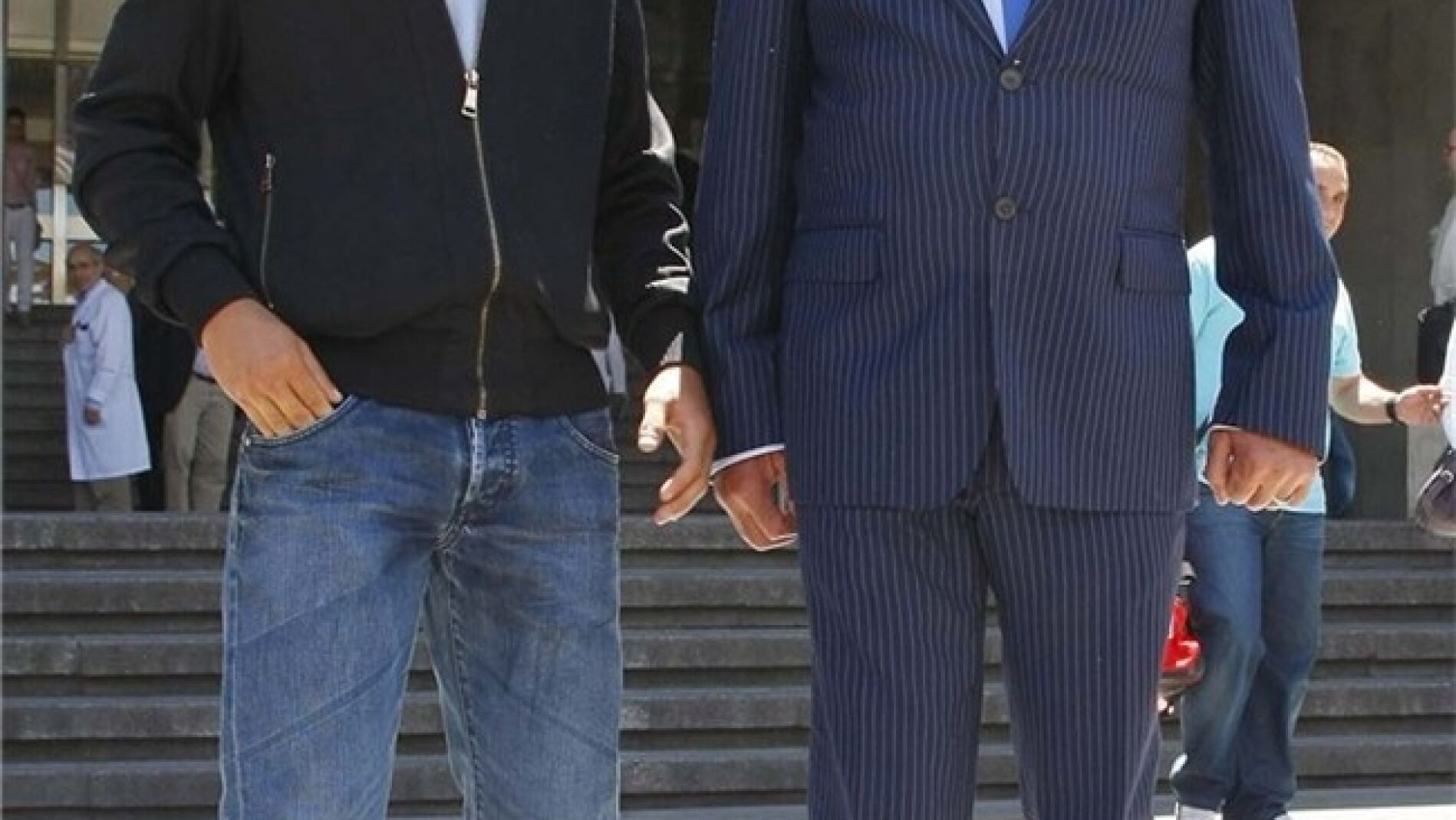Jos&eacute; Fernando junto a su padre Jos&eacute; Ortega Cano
