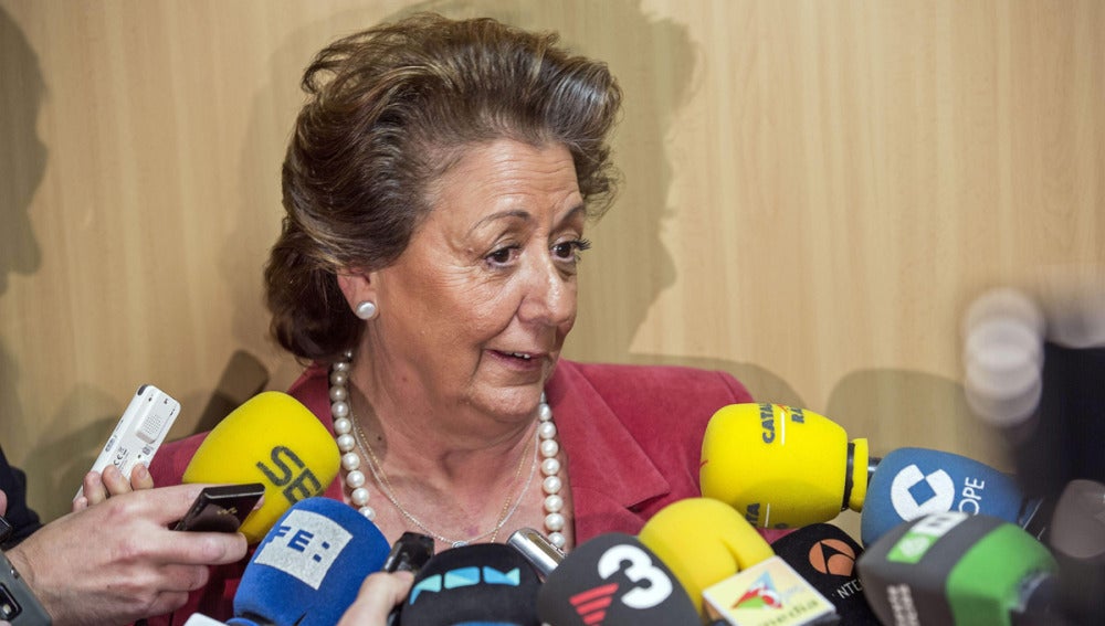 Rita Barberá tras su declaración