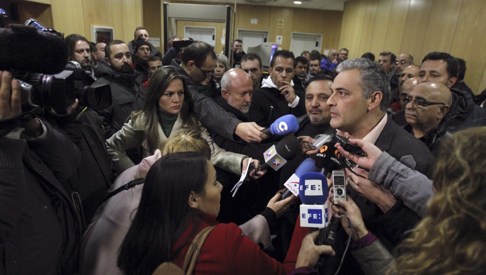 El secretario general de la Federación de Servicios Privados de CCOO de Madrid, Jesús Ángel Belvis