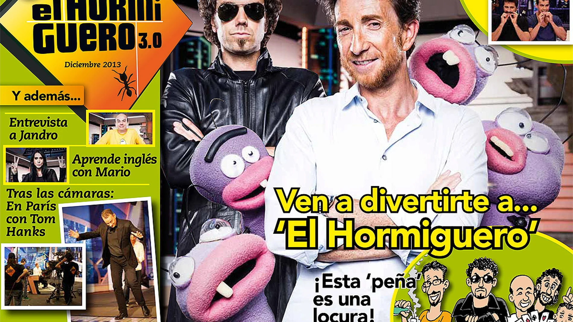 Portada Diciembre Revista El Hormiguero 3.0