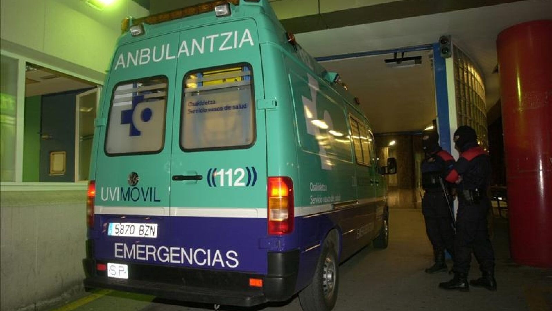 Ambulancia en el Pa&iacute;s Vasco