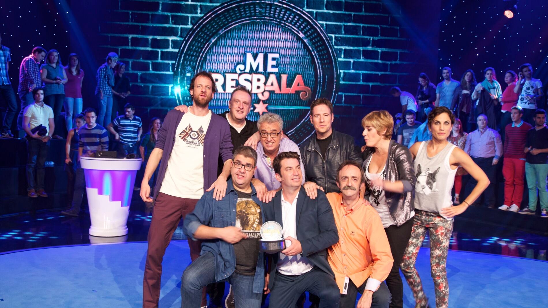 Carlos Latre, Leo Harlem, Flo, Anabel Alonso, Toni Acosta, Santi Rodr&iacute;guez, Fernando Albizu y Edu Soto