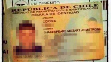 Shakespeare Mozart Armstrong va a denunciar las bromas sobre su nombre