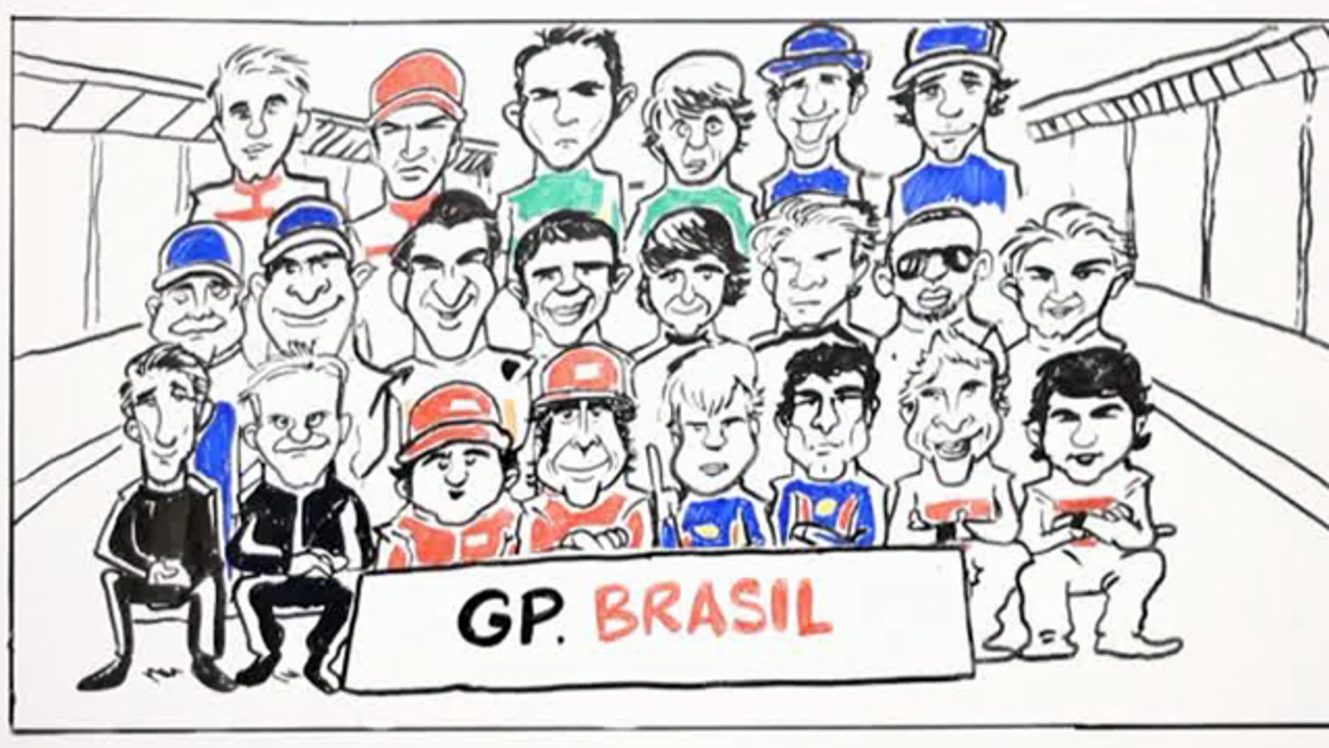 Parrilla del GP de Brasil 2013