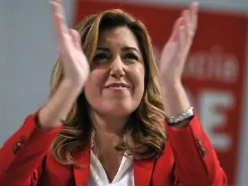 Susana Díaz, durante la clausura del congreso del PSOE-A Susana Díaz, durante la clausura del congreso del PSOE-A