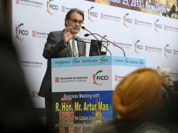 Artur Mas en un acto oficial