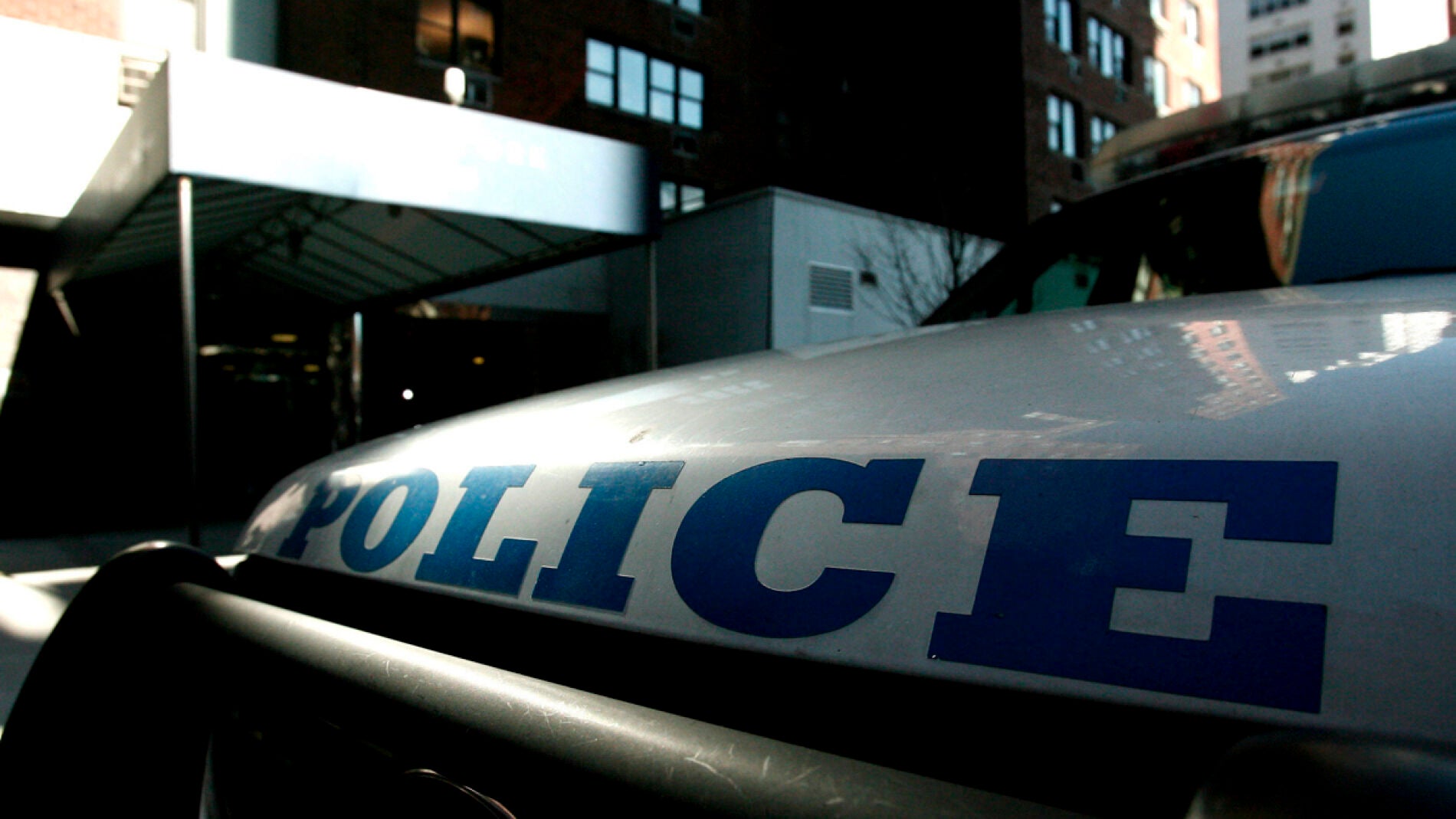 Coche de polic&iacute;a de EEUU