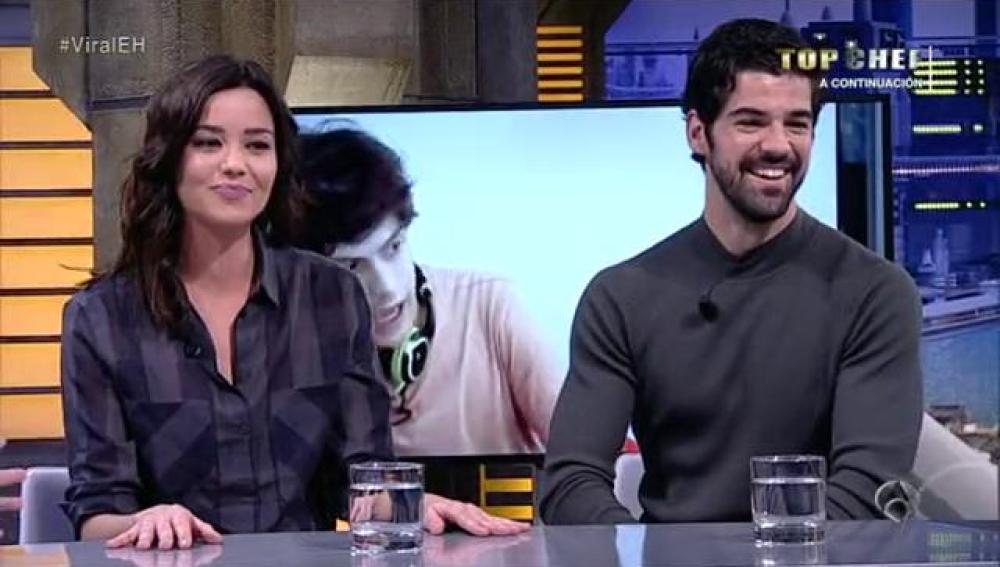 Dafne Fernández y Miguel Ángel Muñoz en El Hormiguero 3.0