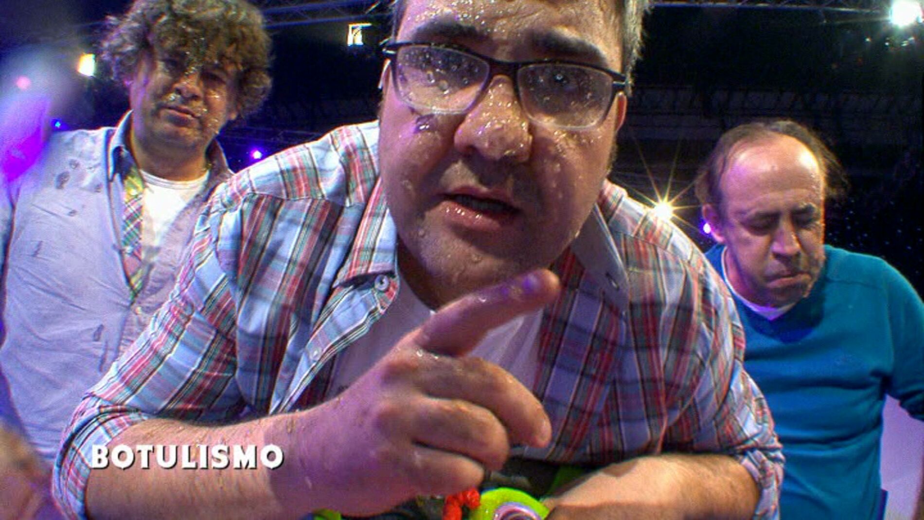 Flo, Miki y Pedro Reyes