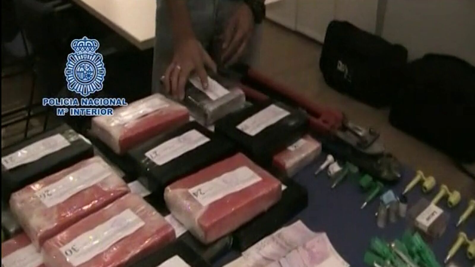 Intervenidos en el puerto de Valencia 58 kilos de cocaína ocultos en dos contenedores