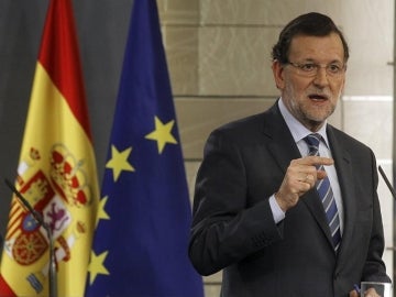 Mariano Rajoy en la Moncloa.