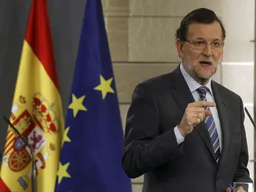 Mariano Rajoy en la Moncloa. Mariano Rajoy en la Moncloa.