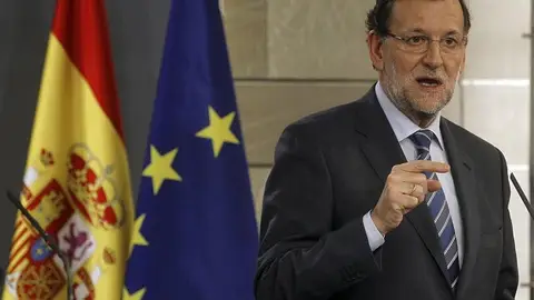 Mariano Rajoy en la Moncloa. Mariano Rajoy en la Moncloa.