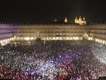 45.000 personas celebran la Nochevieja