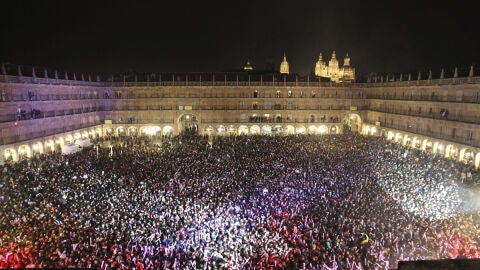 45.000 personas celebran la Nochevieja