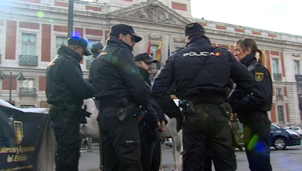 La Policía, en Madrid