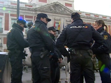 La Policía, en Madrid