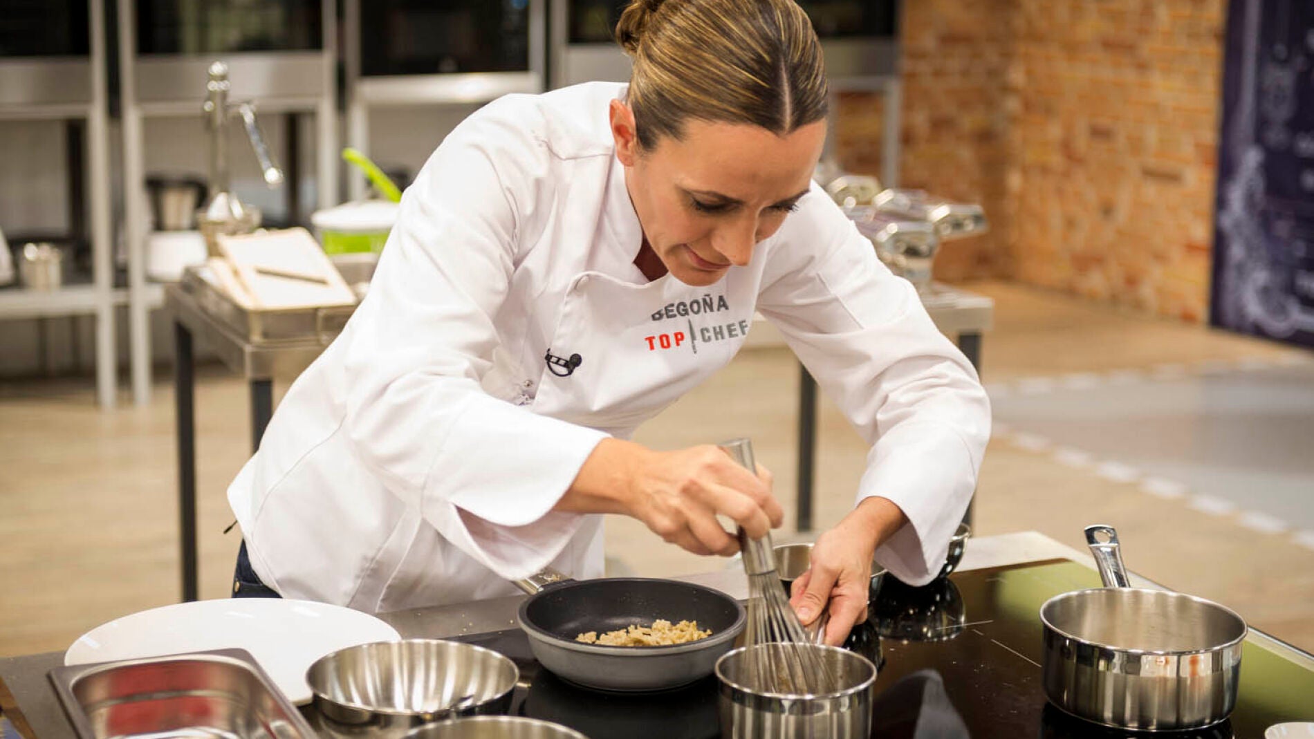 Bego&ntilde;a cocina en la gran final de 'Top Chef'