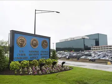 Entrada a la sede de la NSA Entrada a la sede de la NSA
