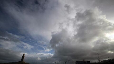 Cielo cubierto en A Coru&ntilde;a