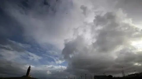 Cielo cubierto en A Coruña Cielo cubierto en A Coruña