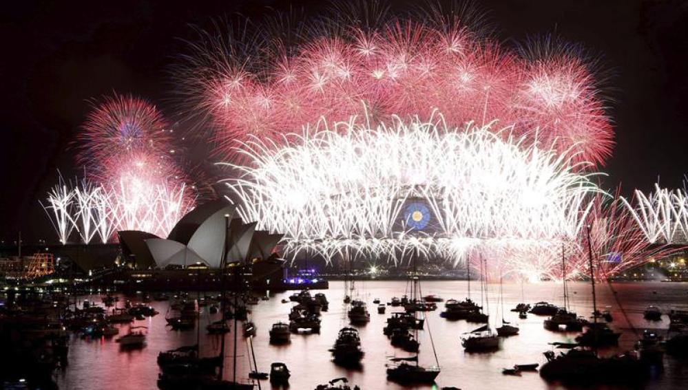 Año Nuevo en Sídney, Australia
