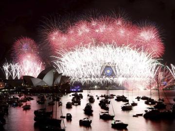 Año Nuevo en Sídney, Australia Año Nuevo en Sídney, Australia