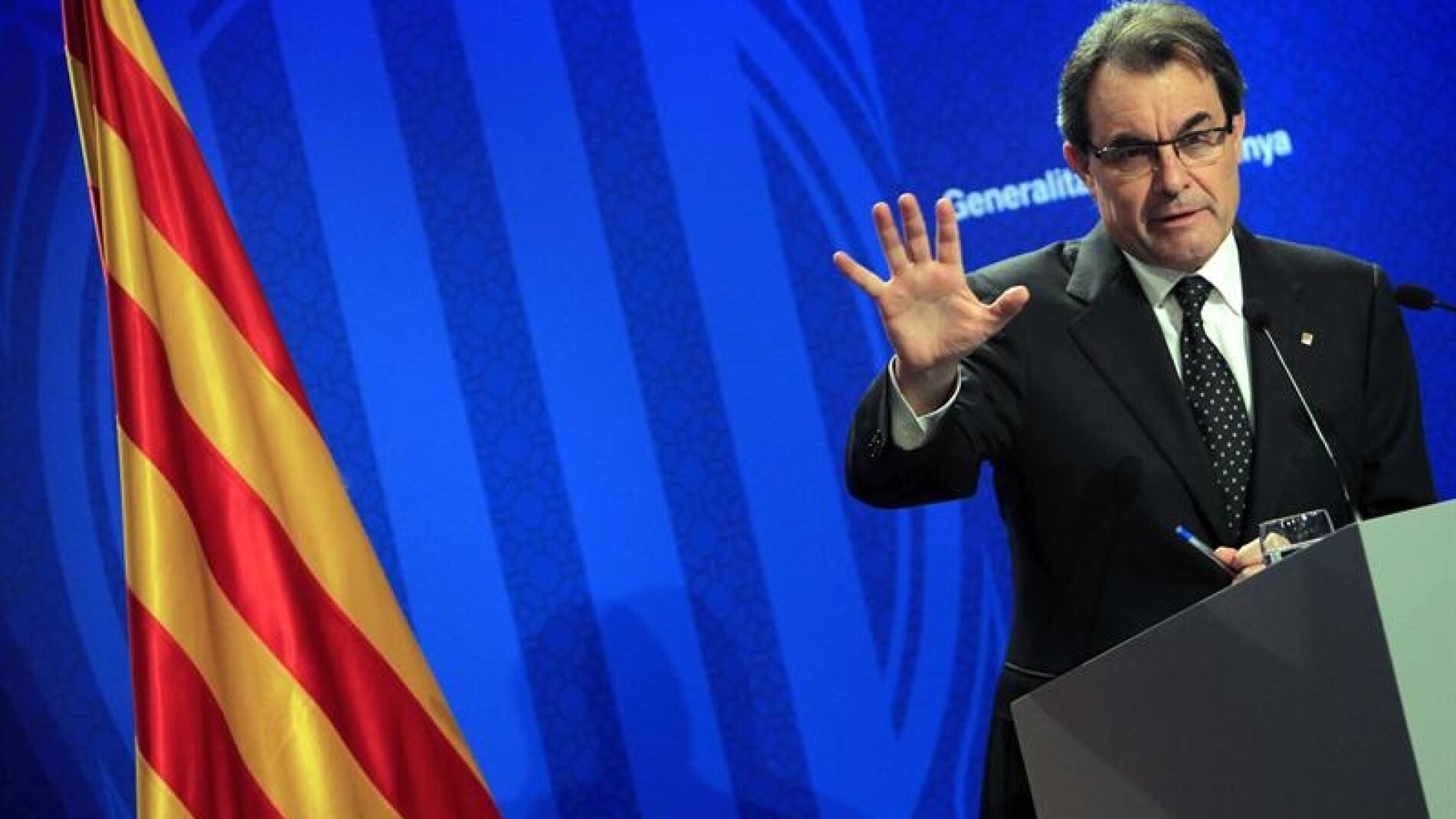 Artur Mas, presidente de la Generalitat