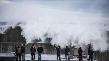 El temporal en Galicia sigue en alerta amarilla