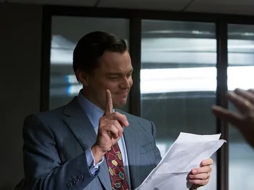 Leonardo DiCaprio en 'El Lobo de Wall Street' Leonardo DiCaprio en 'El Lobo de Wall Street'