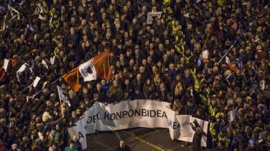 PNV, PP y PSOE se enfrentan por la manifestación del pasado sábado en Bilbao