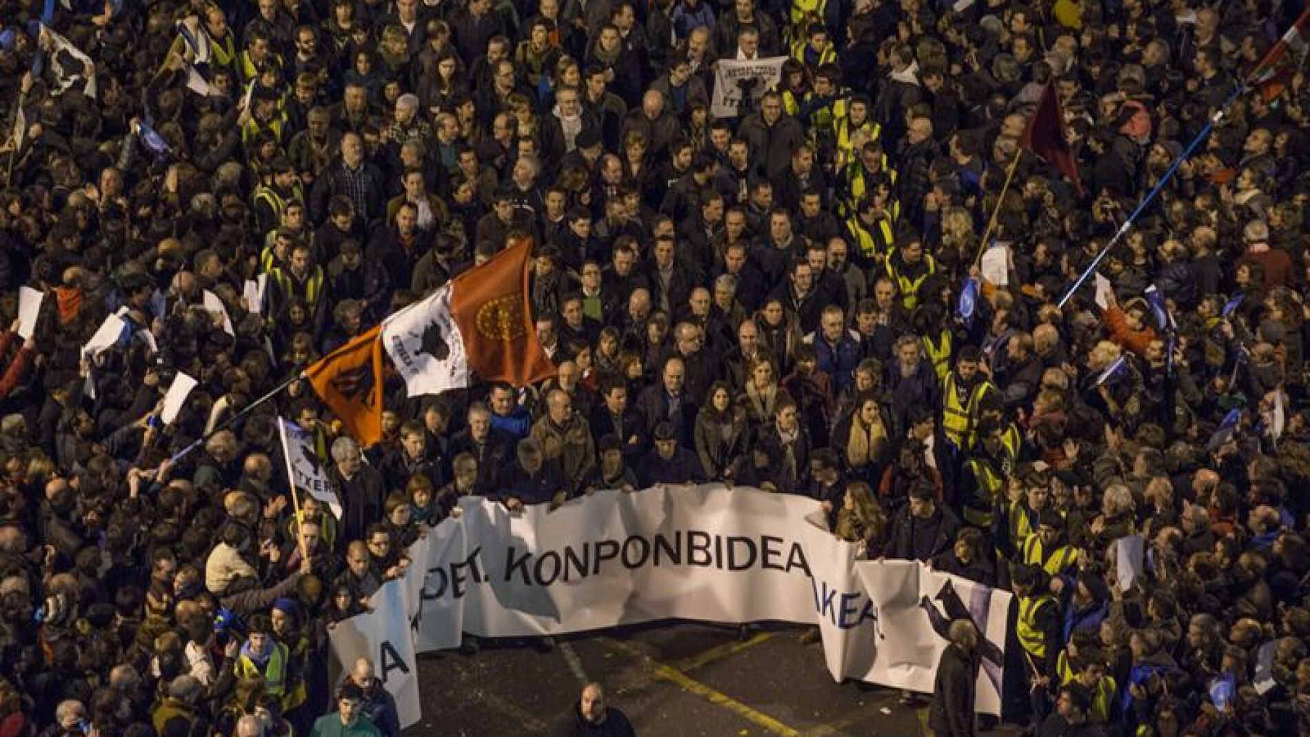  Vista general de la manifestaci&oacute;n silenciosa